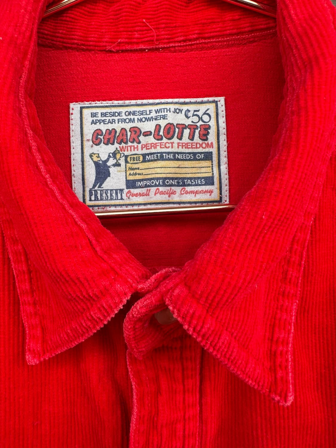  CHAR-LOTTE 워크 셔츠  상품이미지3