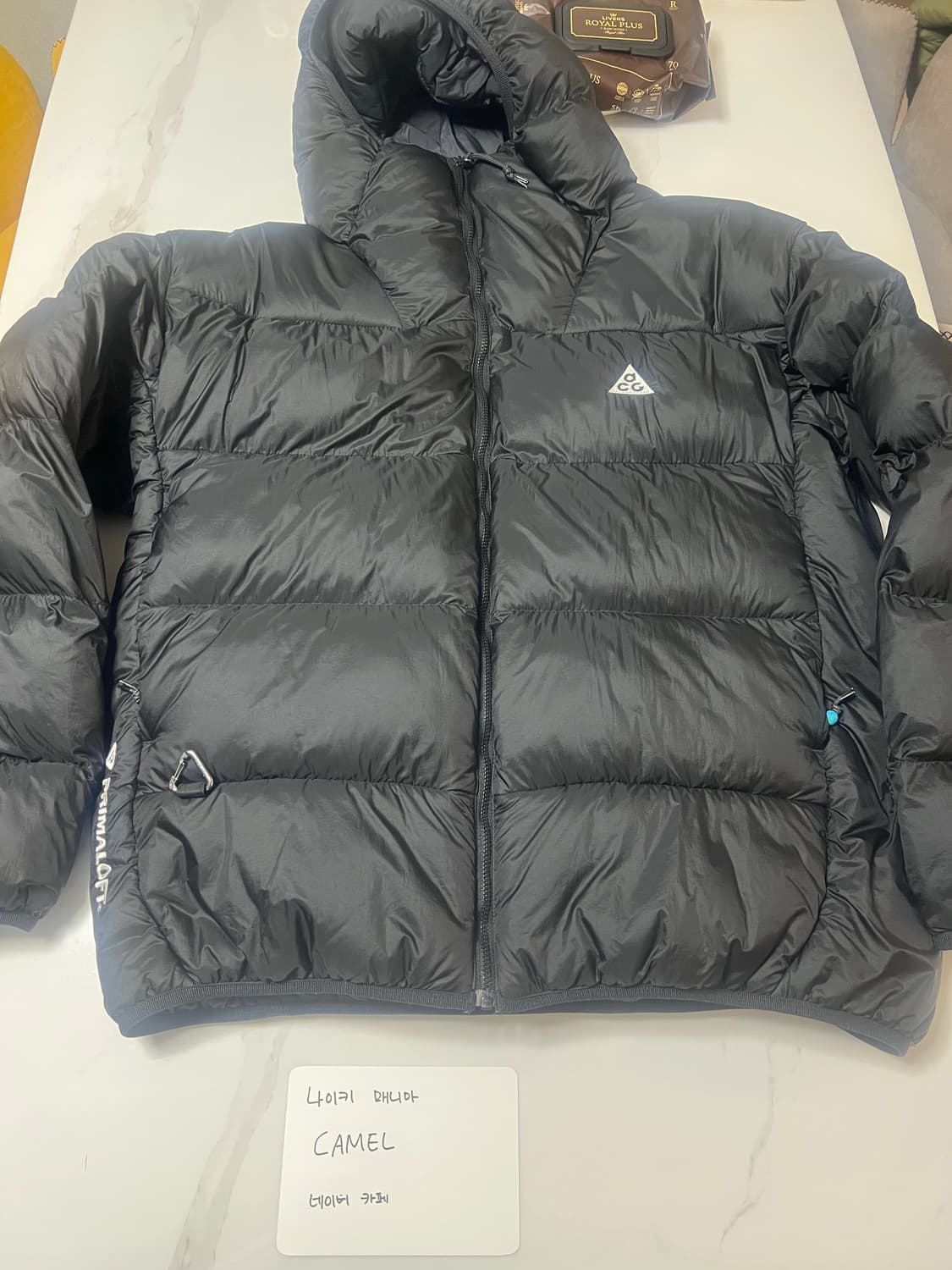 [XL] 나이키 ACG 써마핏 ADV 루나 레이크 자켓 블랙 구형 상품이미지1