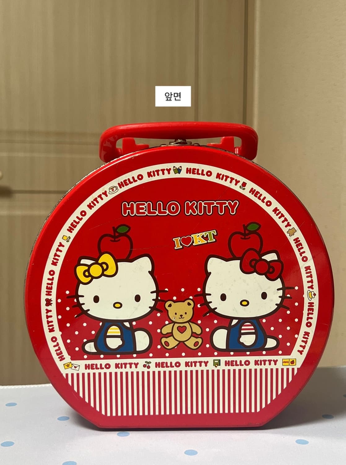 고전 헬로키티 키티 반원 틴케이스 상품이미지1