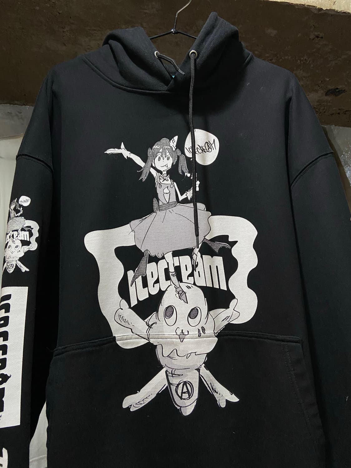 Icecream x Jun Inagawa 아이스크림 x 준 아니가와 후드 상품이미지3