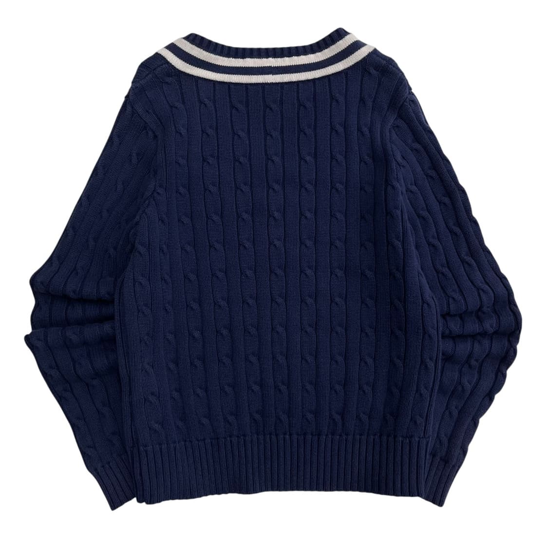폴로 랄프로렌 화이트포니 네이비 크리켓 니트 xl 상품이미지3