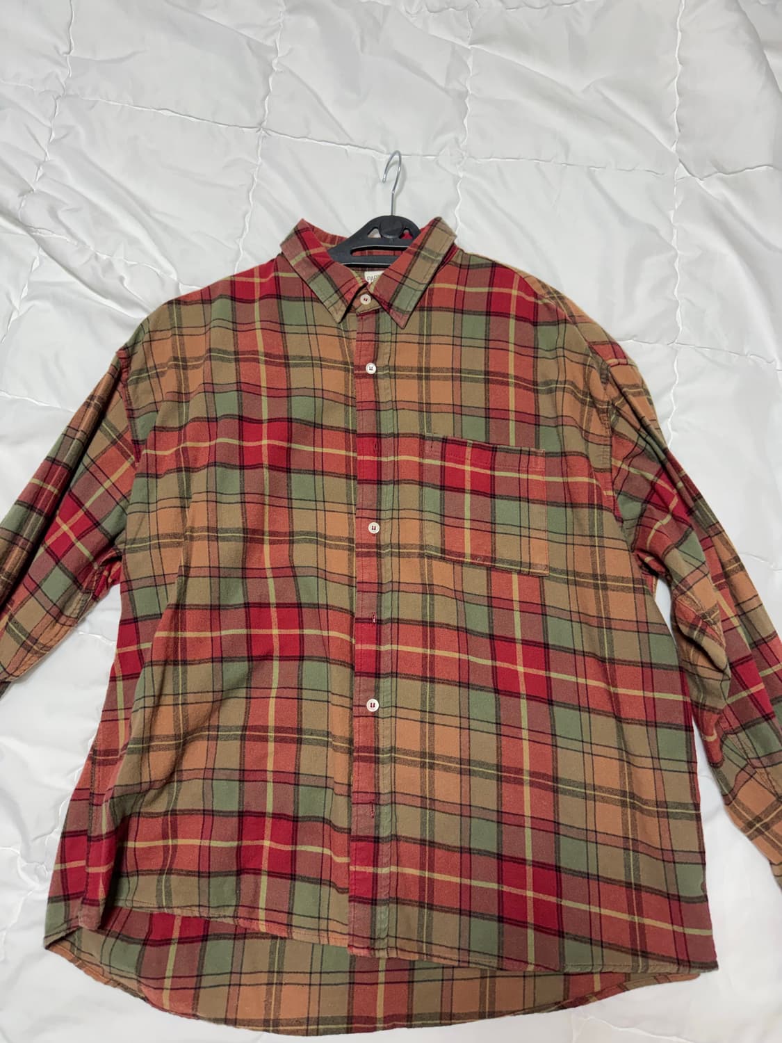 파르티멘토 체크 셔츠 L 상품이미지1