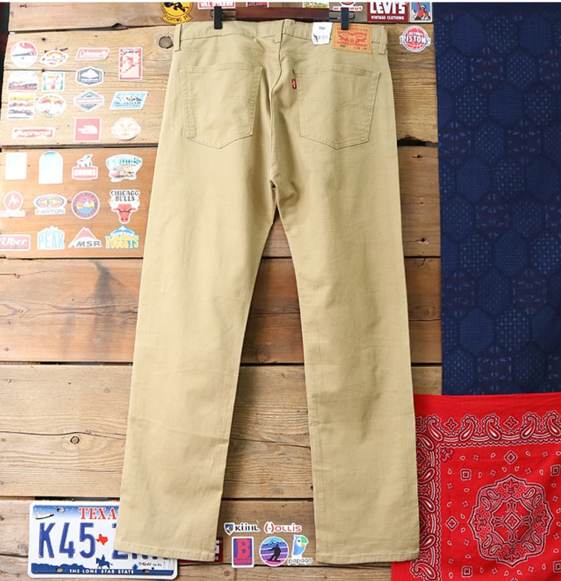 LEVIS 리바이스 506베이지 컬러 팬츠 36 상품이미지5