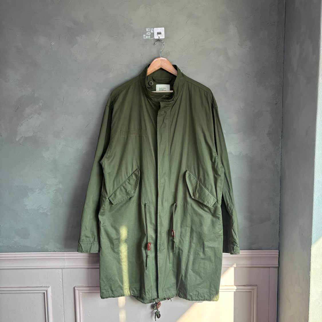 밀리터리 빈티지 M65 피쉬테일 개파카 야상 자켓 상품이미지1