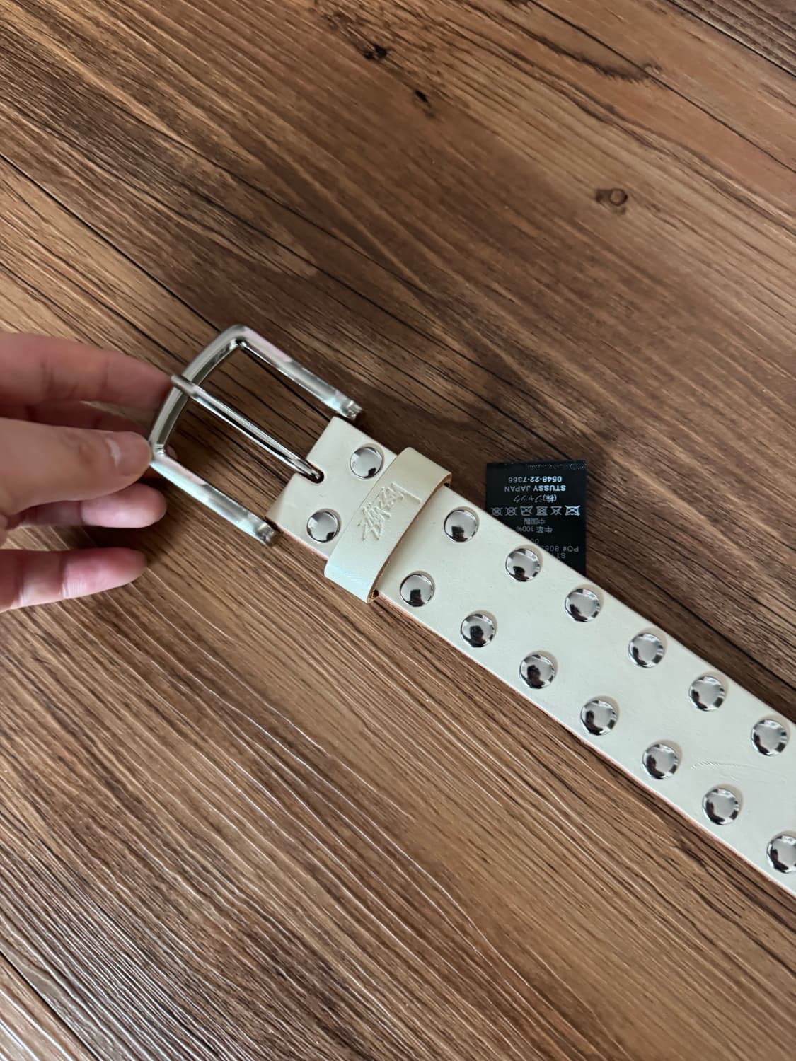 스투시 스터드 벨트 s/m 상품이미지5