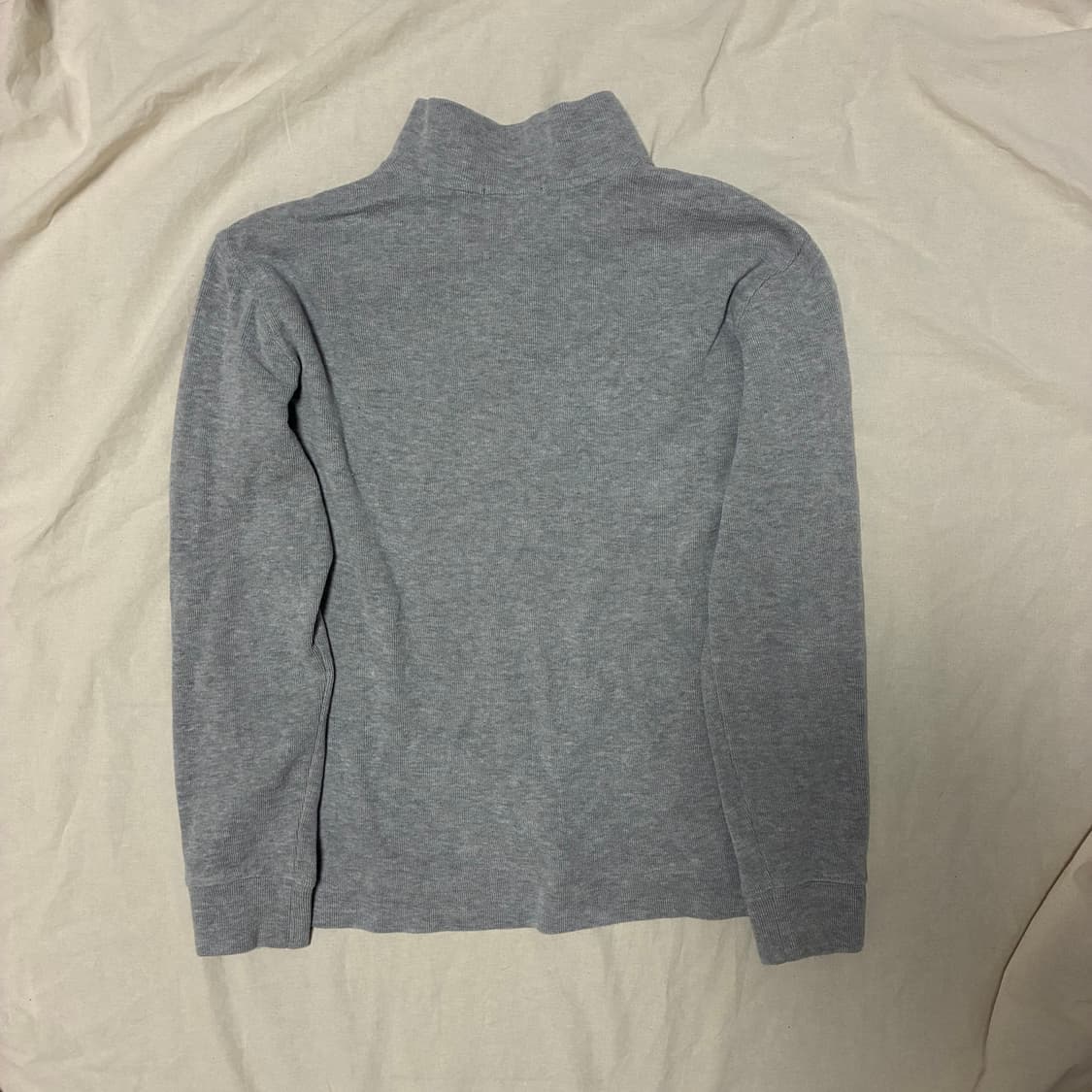 폴로 랄프로렌 반집업 니트 회색 L 상품이미지2