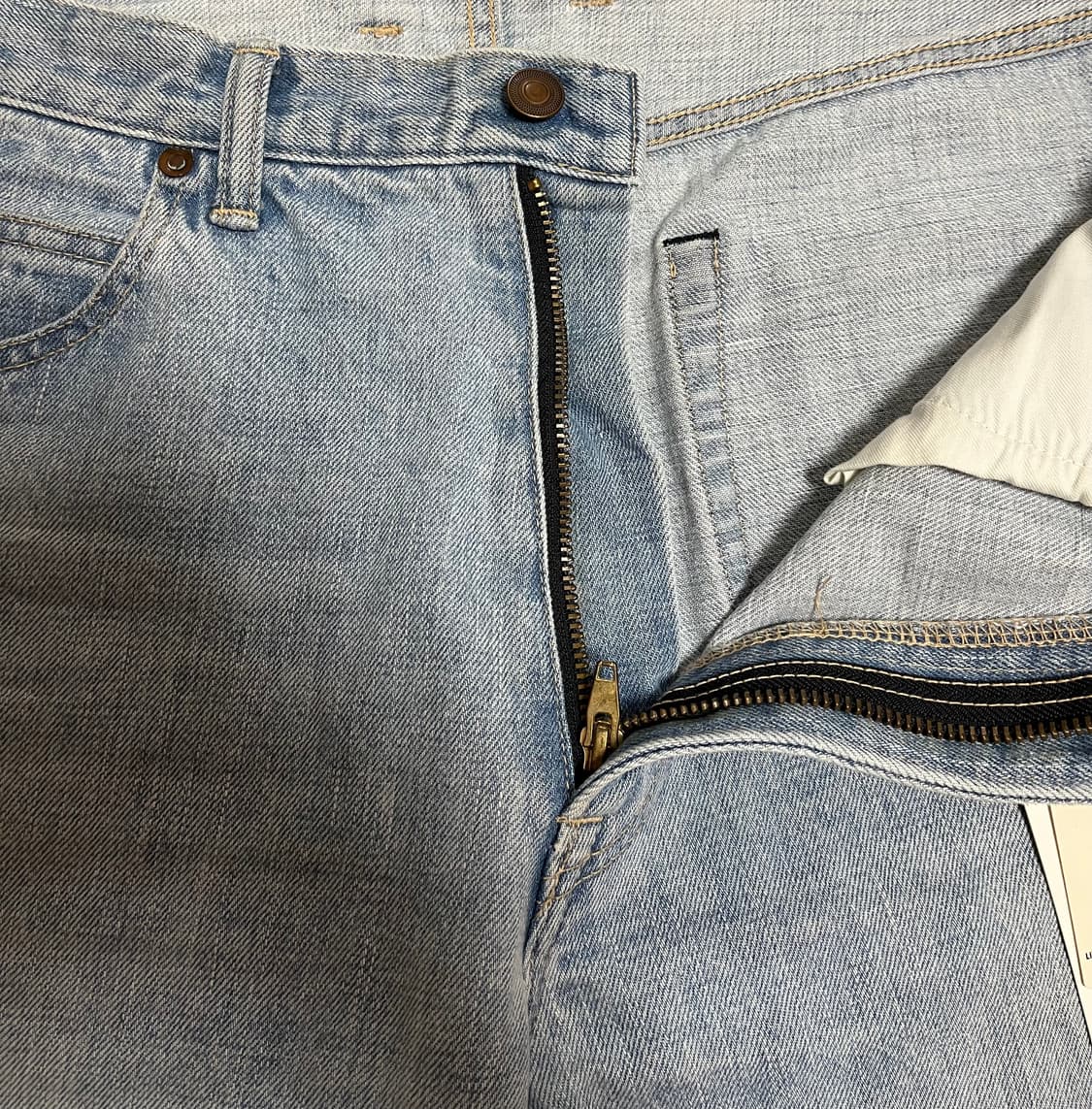 (BLUE BLUE JAPAN)블루블루 재팬 셀비지 데님 팬츠(청바지) 상품이미지4