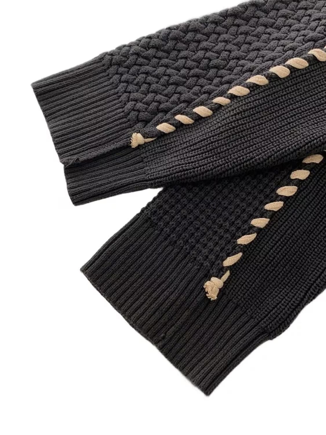 MAISON SPECIAL Knit Black 상품이미지4