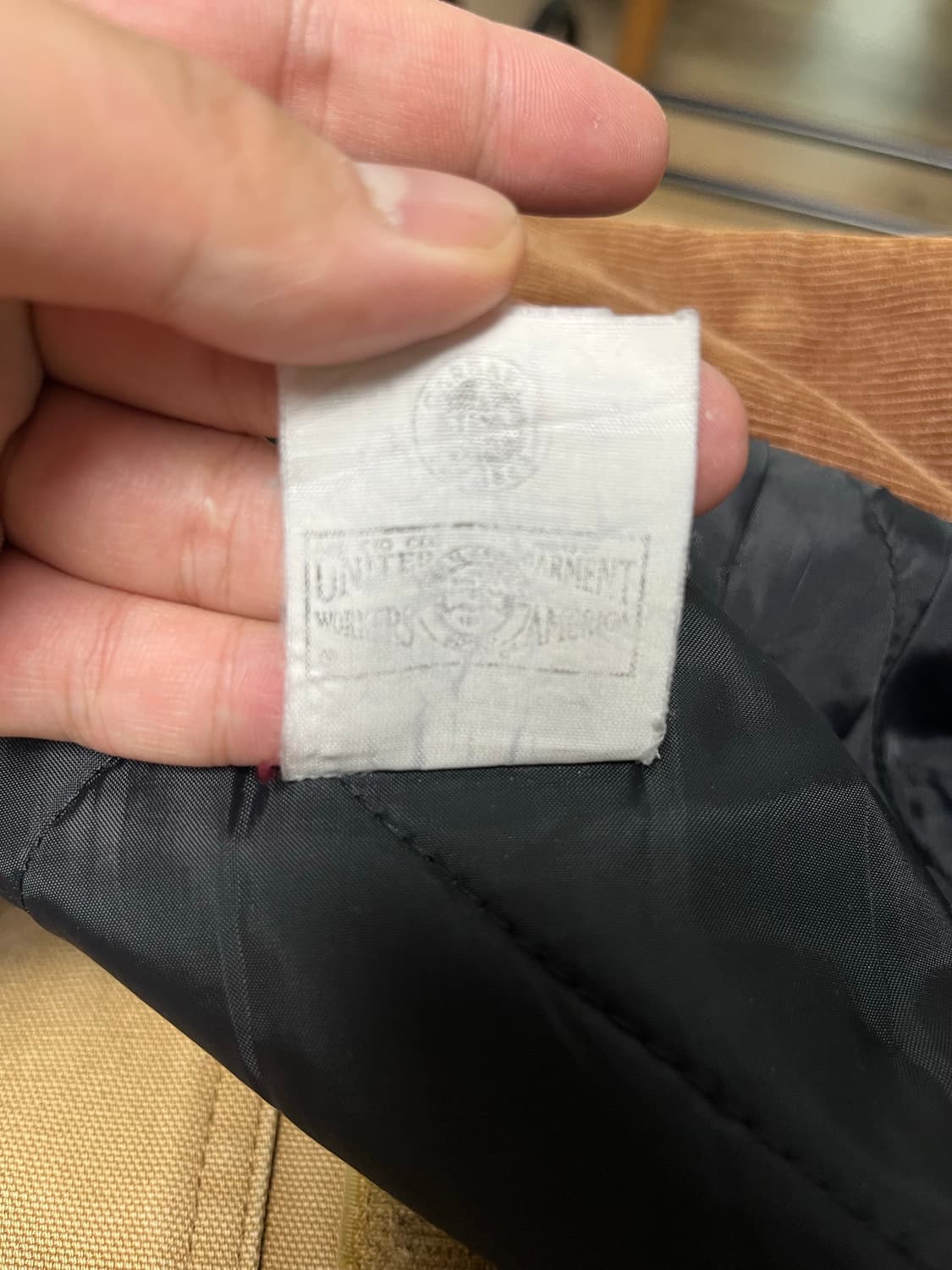 칼하트 워크 자켓 베이지 105~110 레귤러 라지 상품이미지3