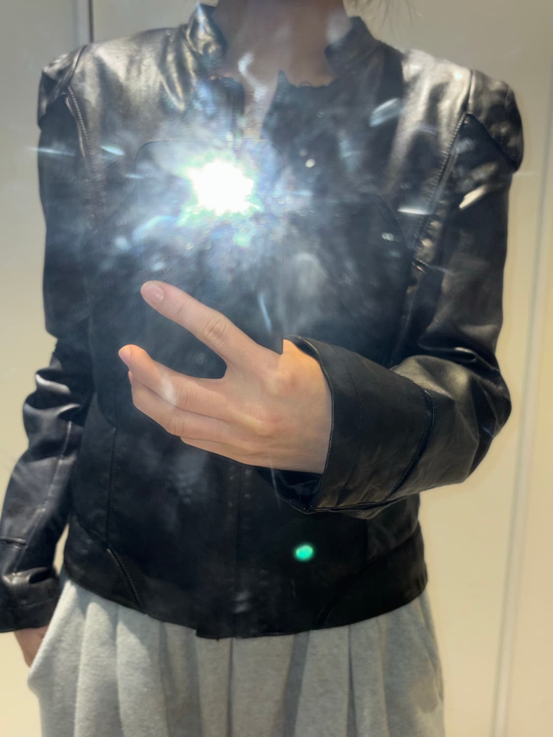 vintage leather jacket 상품이미지2