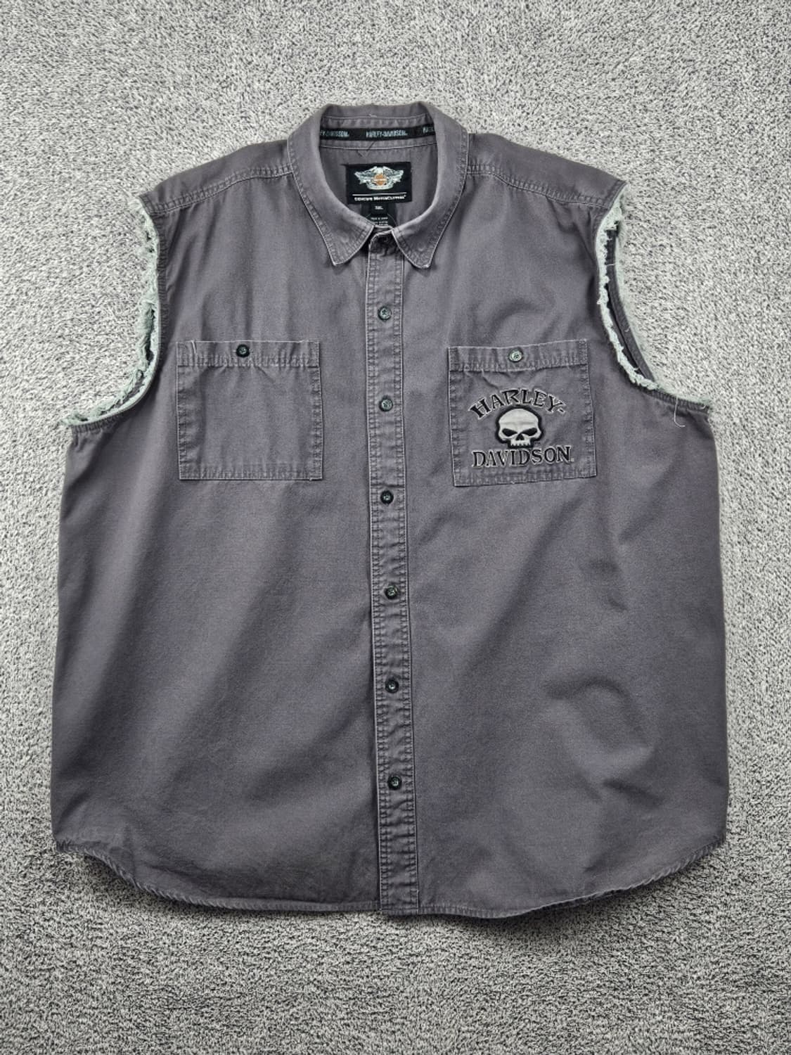 할리데이비슨 커팅 베스트 조끼 ( 3XL ) / 11941 상품이미지2