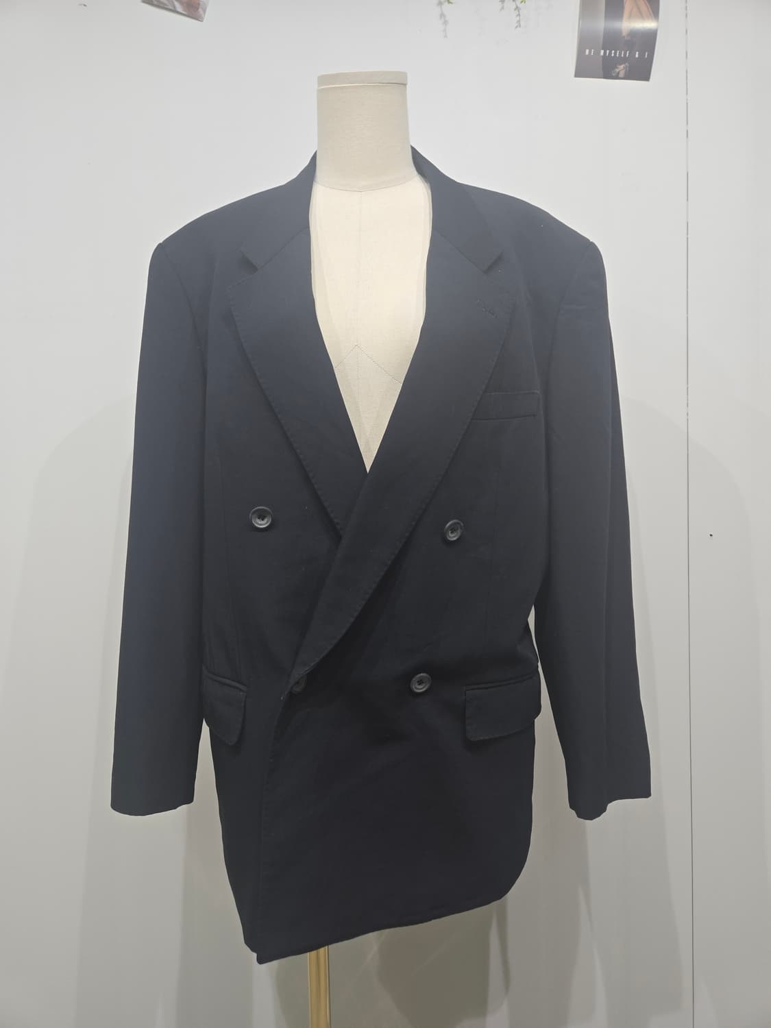 이세이미야케 블랙 더블 버튼 블레이저 자켓 상품이미지3