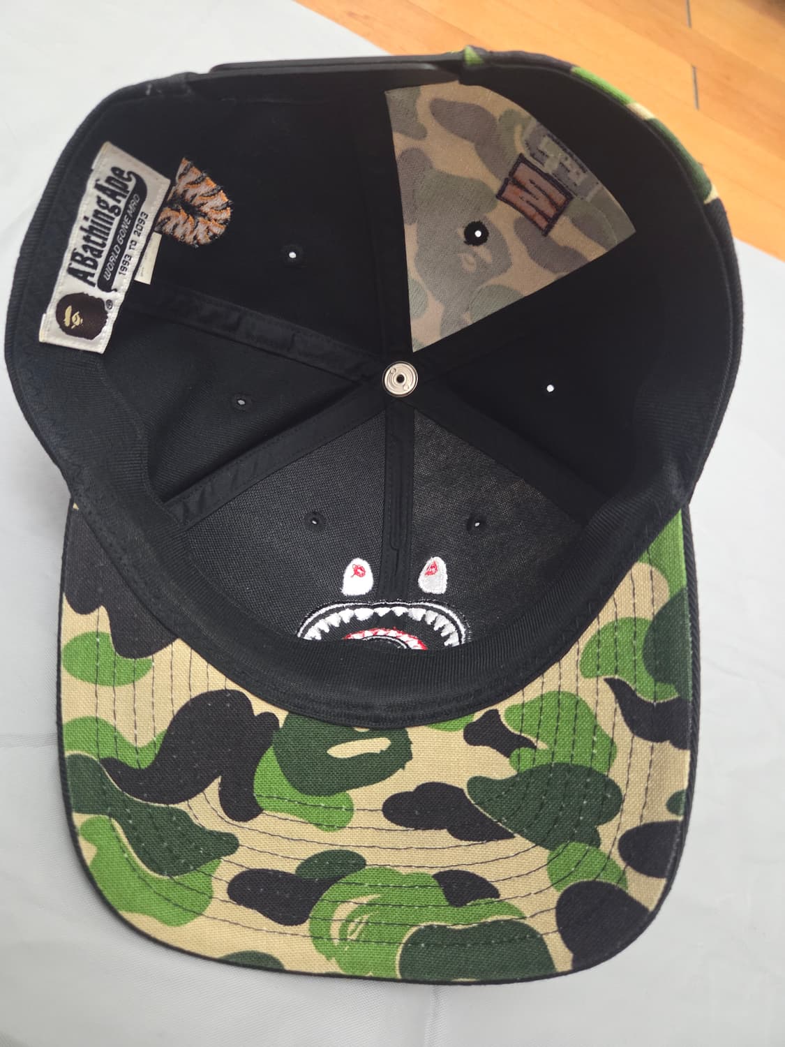 베이프 abc카모 샤크 스냅백 볼캡 상품이미지5