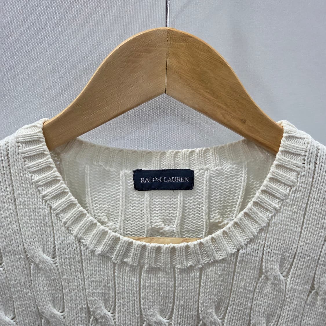 폴로랄프로렌 걸즈 코튼 케이블 반팔니트 160  상품이미지6