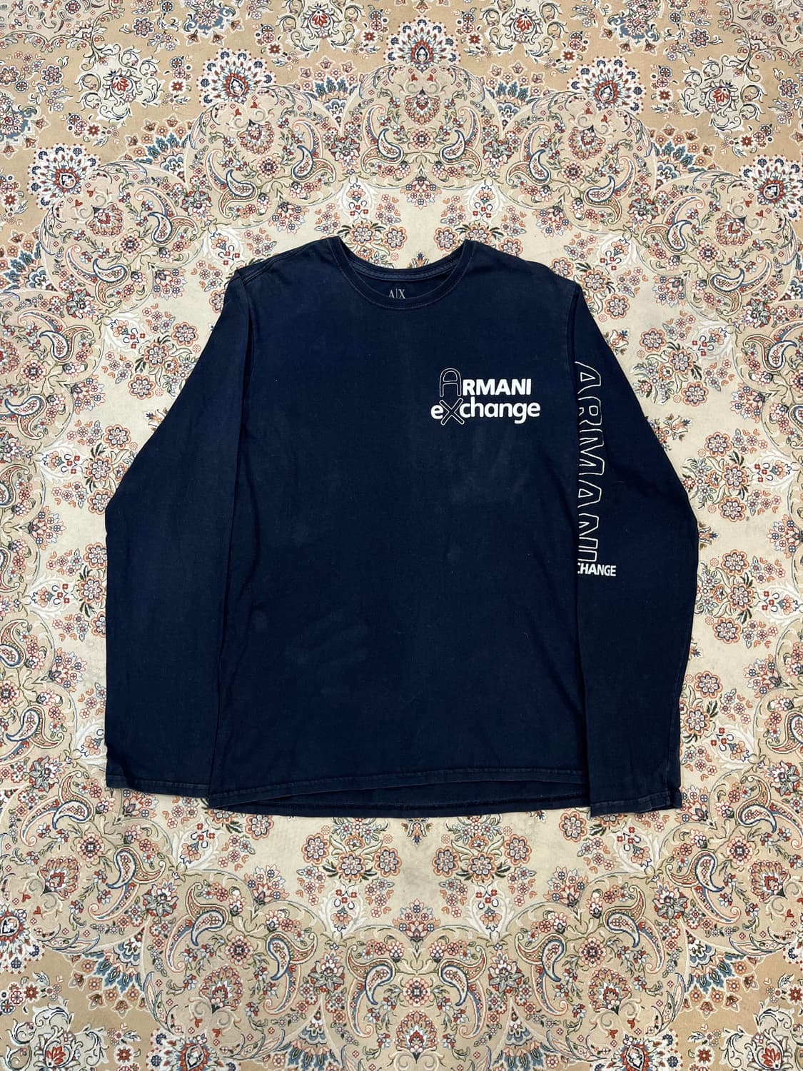 아르마니 익스체인지 프린팅 롱슬리브 상품이미지1