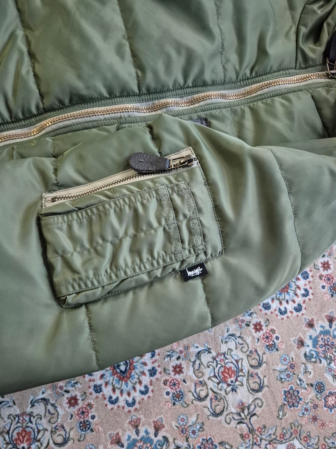 스투시 ma-1 항공 점퍼. 상품이미지4