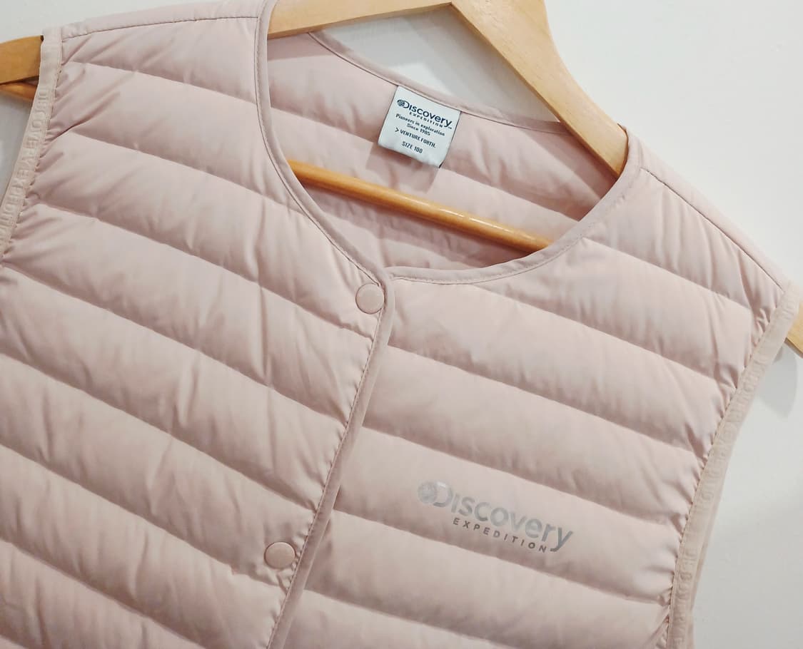 디스커버리 구스다운 경량조끼 상품이미지3