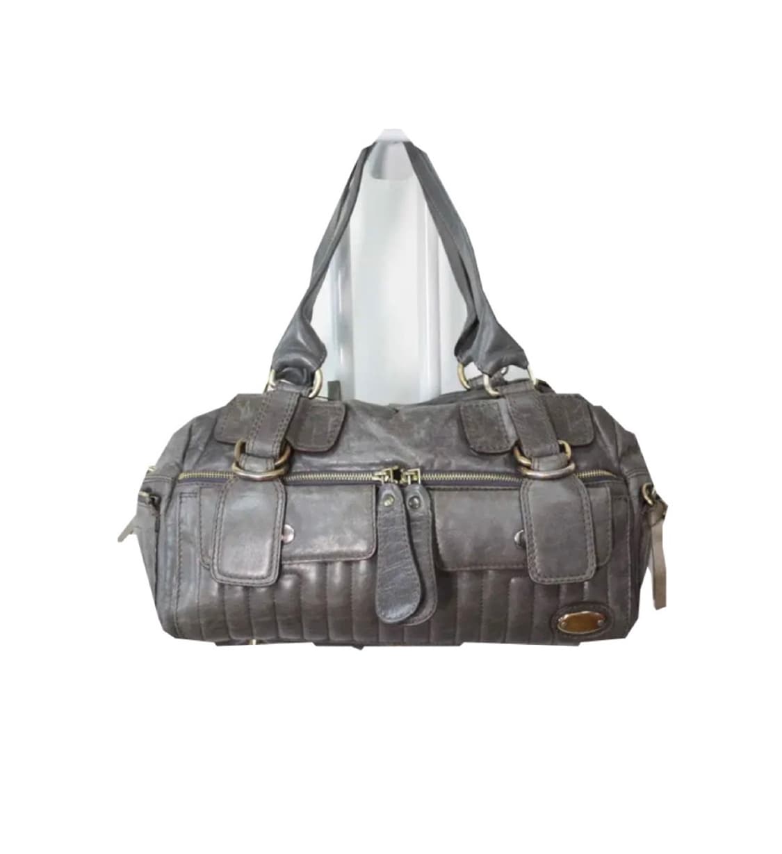 끌로에 그레이 도트백 패딩턴백 상품이미지1