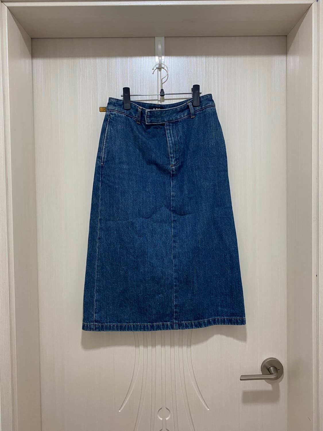 아페쎄(A.P.C) 데님 진청 미디스커트 36 상품이미지1