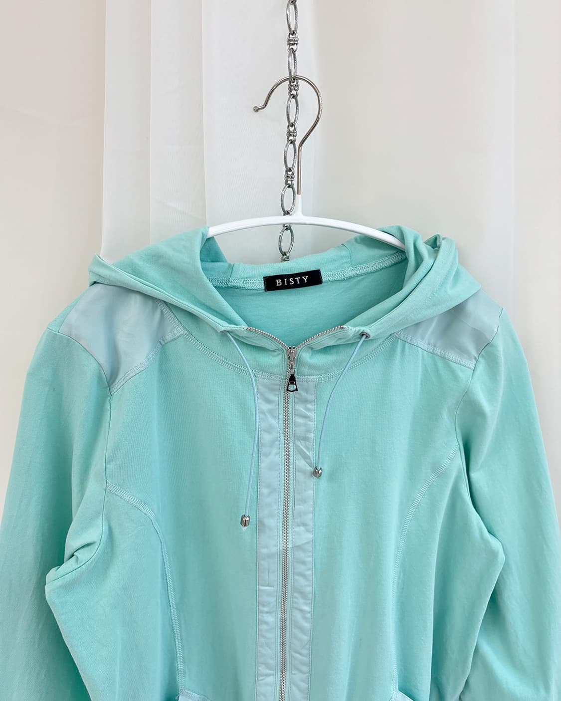 BISTY summer mint crush hoodie zip up 상품이미지6