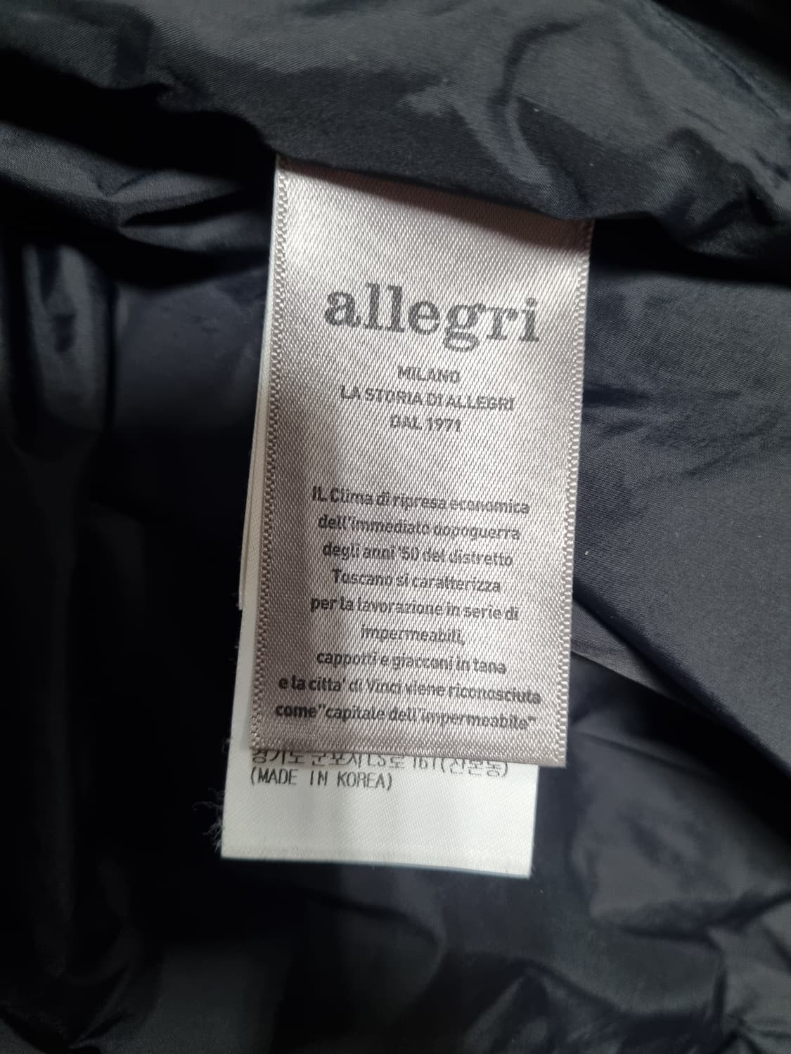 알레그리 남성 다운코트  상품이미지5