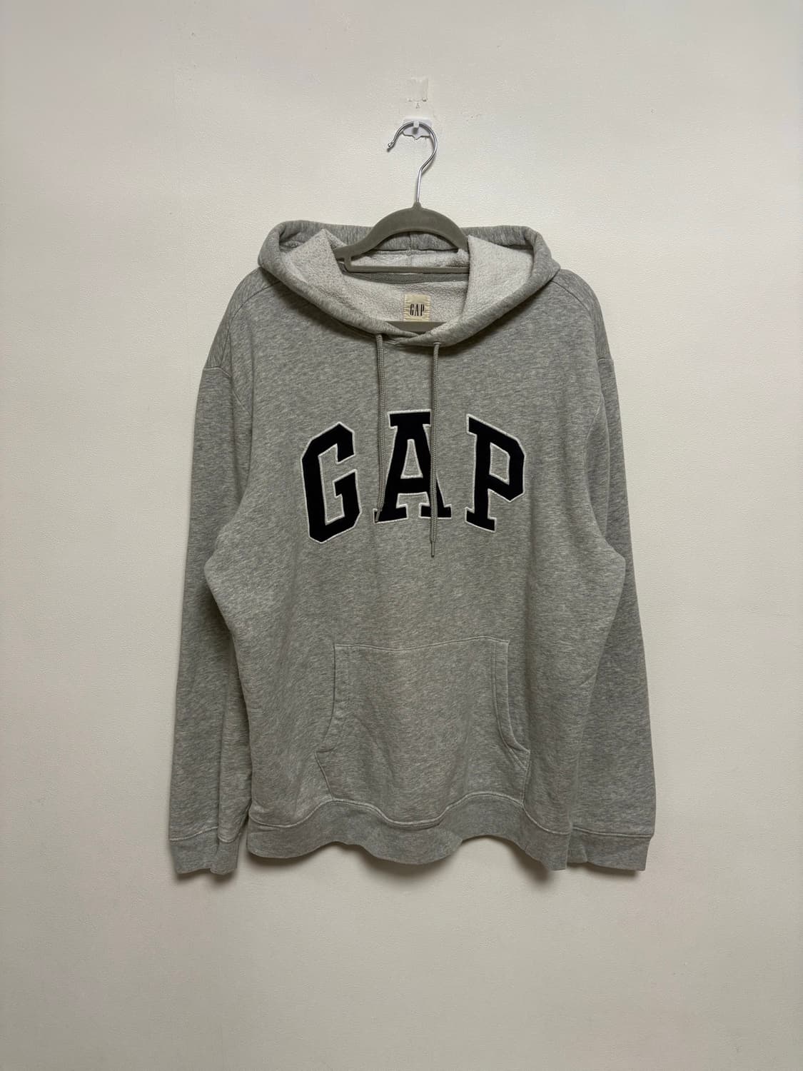 GAP 갭 빅로고 그레이 후드티 상품이미지2