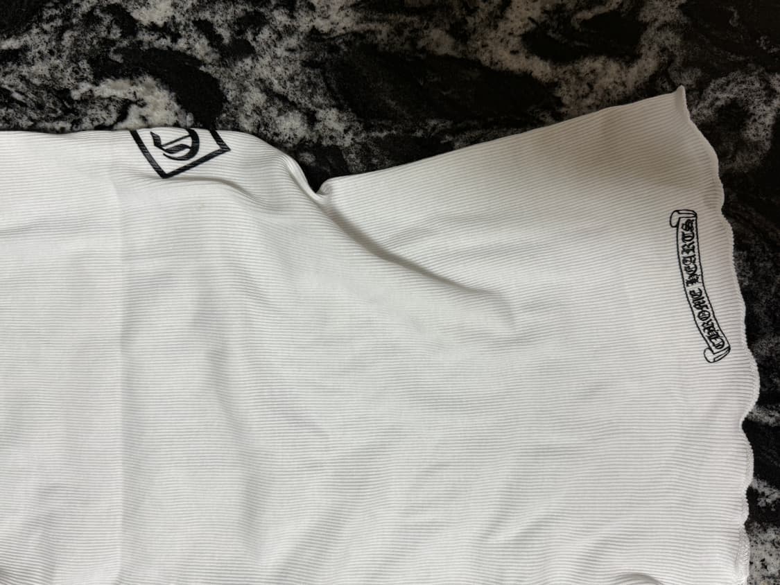 크롬하츠 white t bar script탱크탑 chrome hearts 상품이미지4