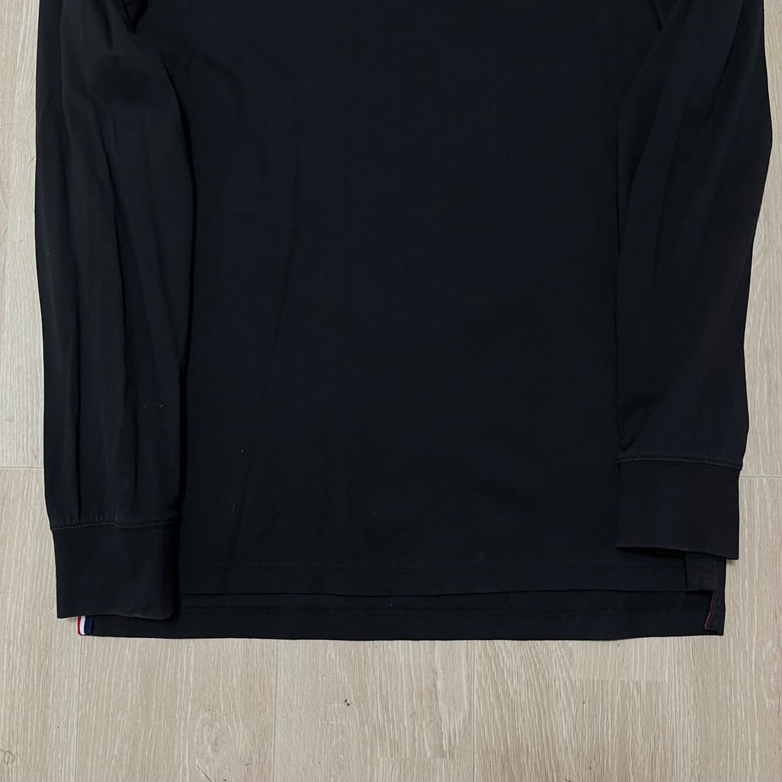 유에스폴로에센 자수로고 라운드넥 긴팔 티셔츠 L/100 상품이미지3