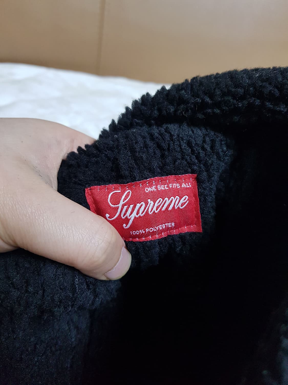 슈프림 트루퍼 햇 모자 블랙 15FW 상품이미지7