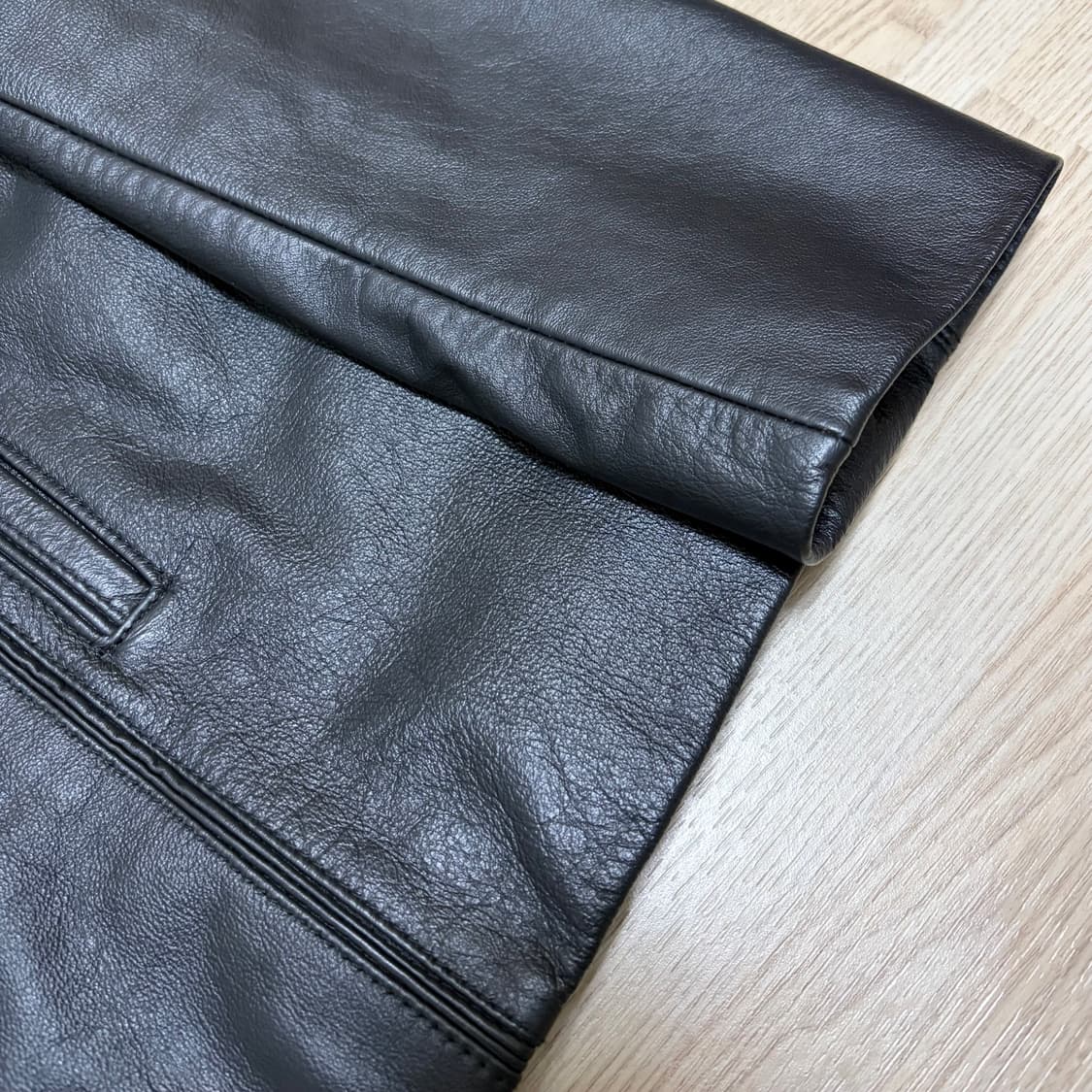 Leather Jacket 빈티지 소가죽 자켓 상품이미지4