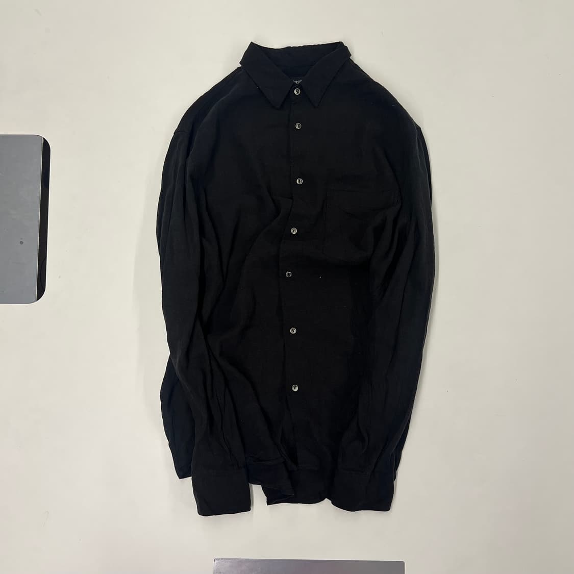 투빌더즈하우스 실크 린넨 셔츠 L사이즈 상품이미지2