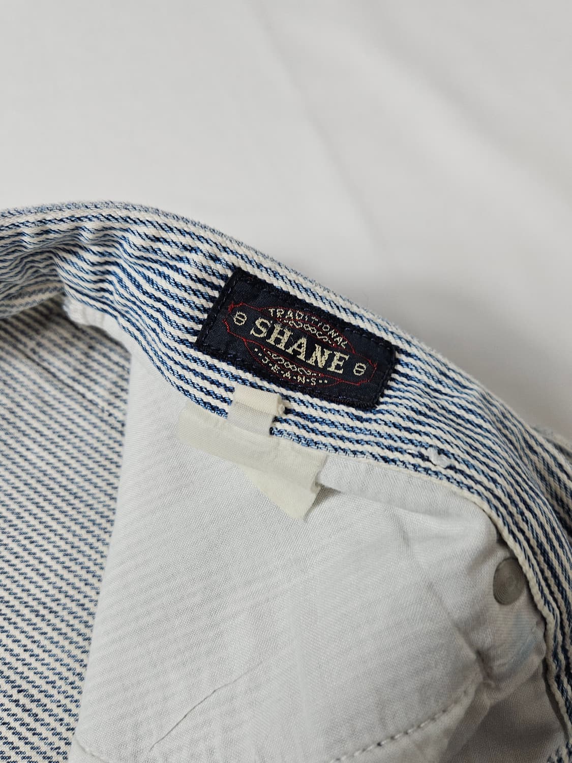 90s 쉐인진 스트라이프 버뮤다 쇼츠 숏팬츠 반바지 34 상품이미지5