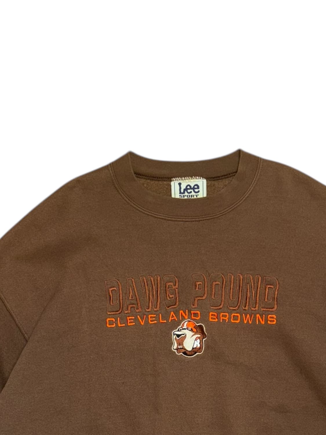 90s 빈티지 Lee nfl 클리브랜드 브라운스 맨투맨 상품이미지3