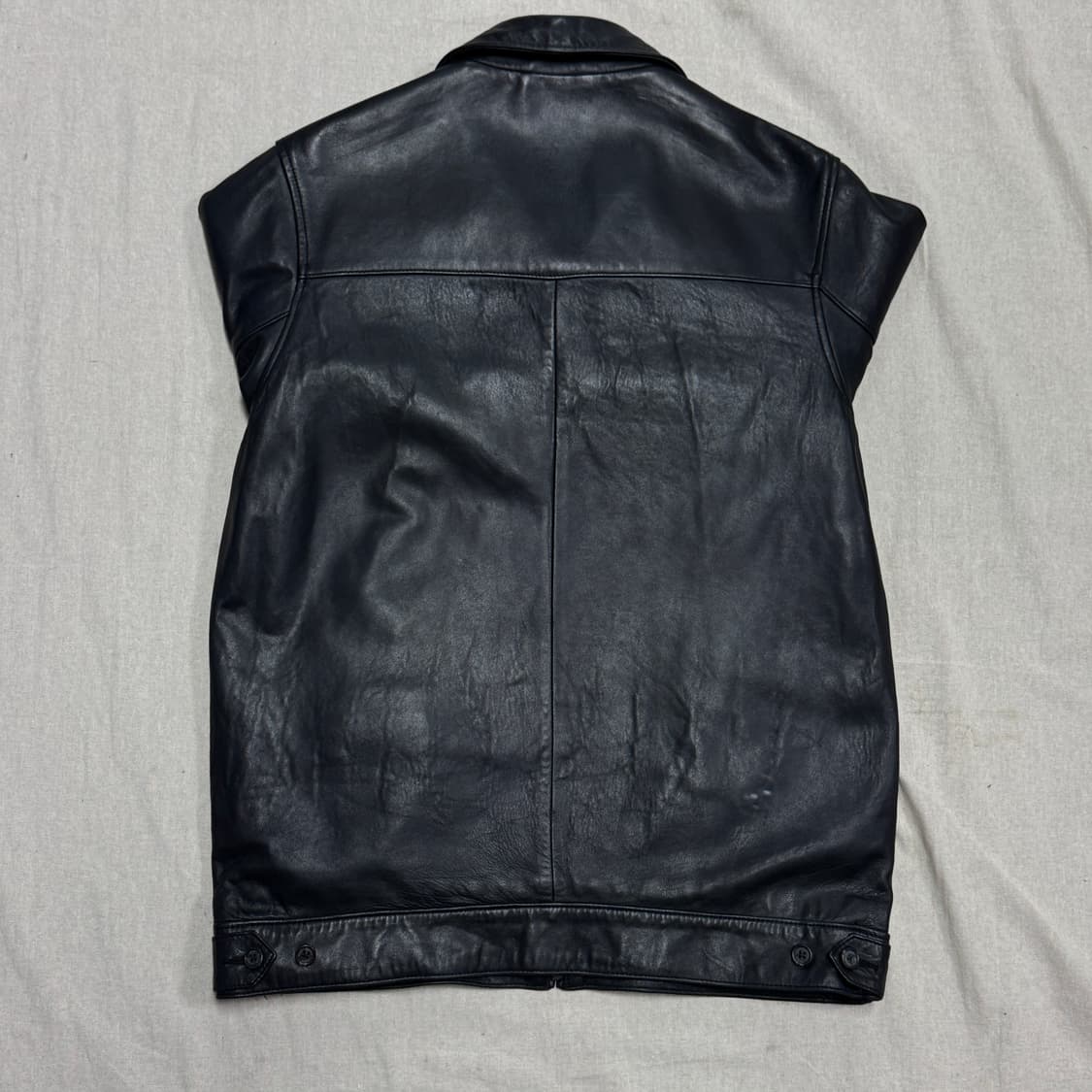 폴로랄프로렌 빈티지 블랙포니 양가죽 자켓 L 상품이미지6