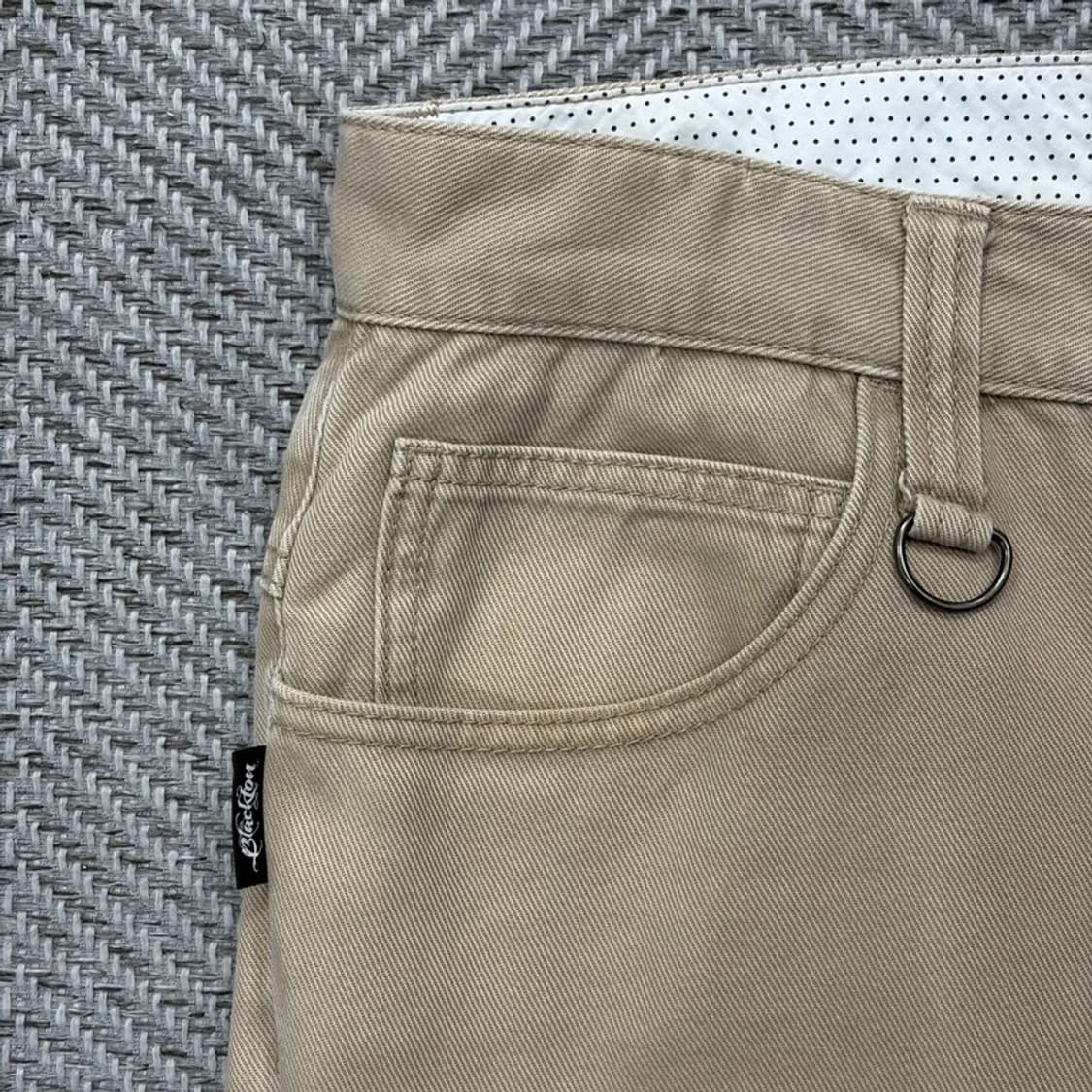 Blacktonm 자수 코튼팬츠 v2756 상품이미지5