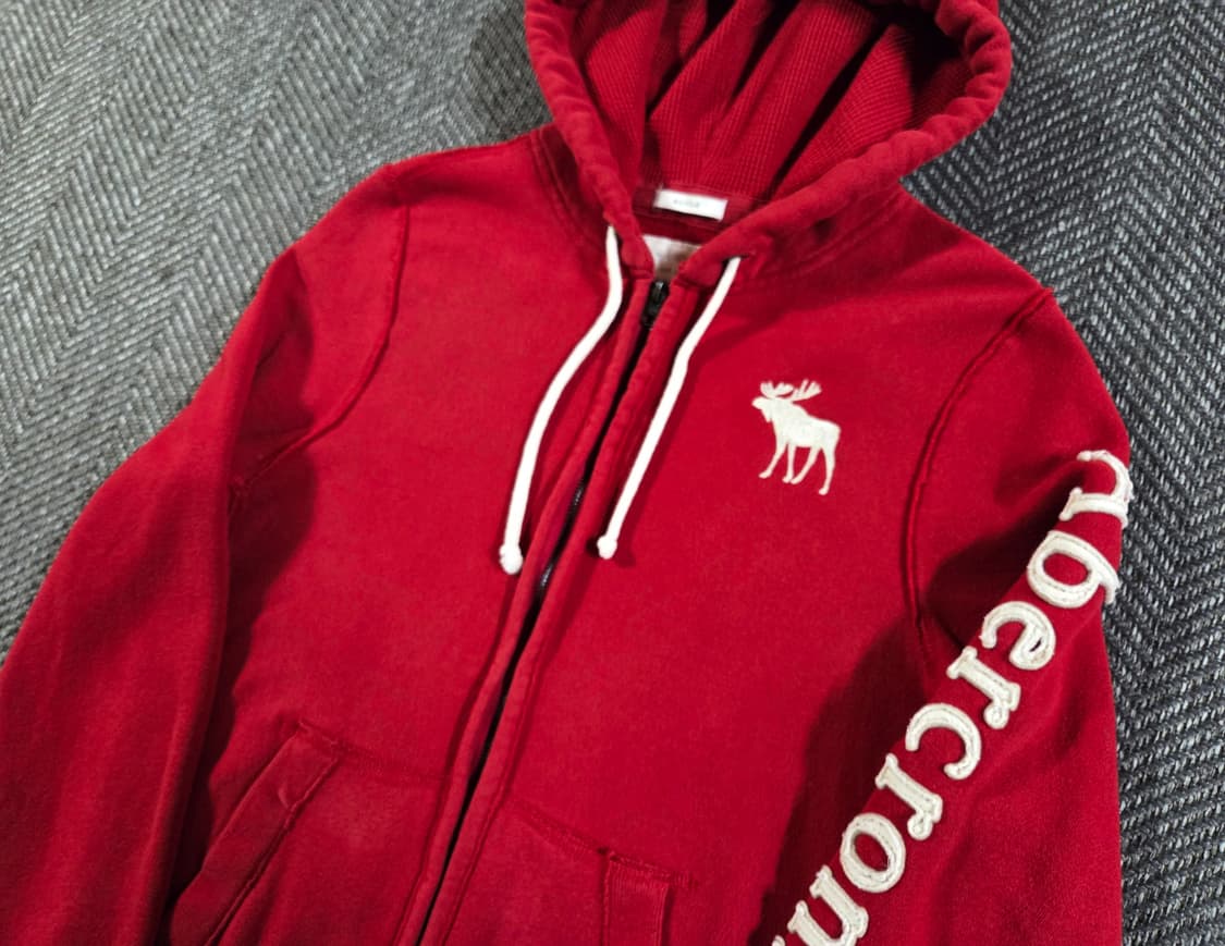 아베크롬비 Y2K 순록 후드집업 상품이미지4