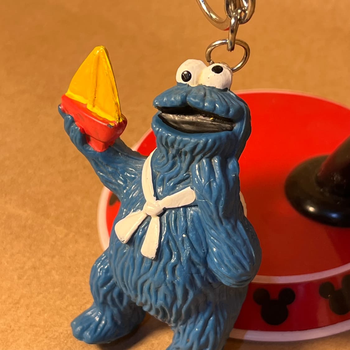 빈티지 세서미스트리트 쿠키몬스터 키링 상품이미지4