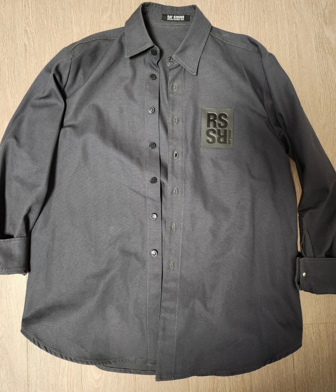 라프시몬스 데님셔츠 23ss M 상품이미지1