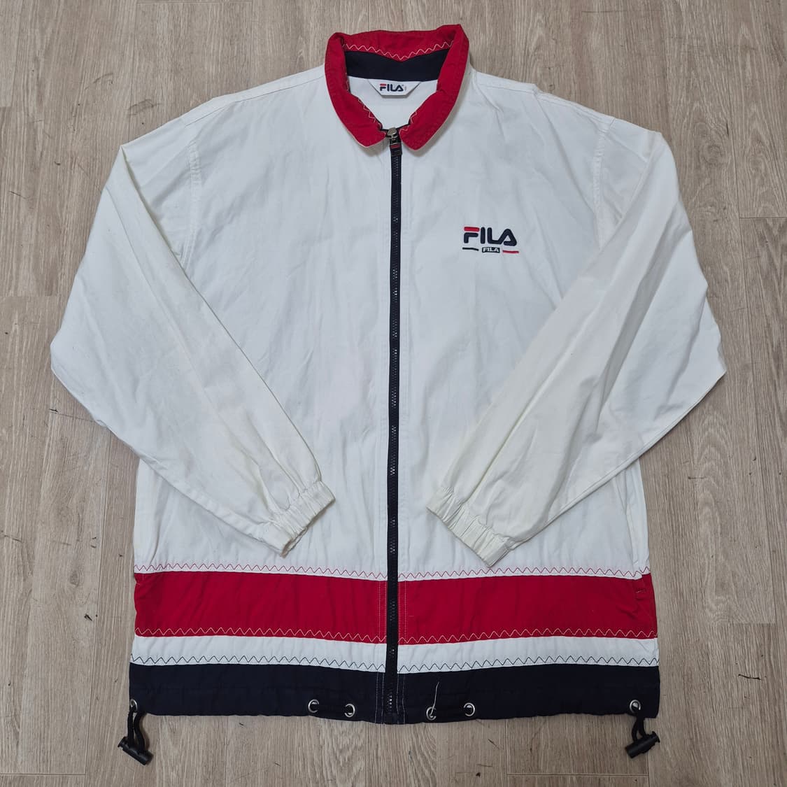 휠라 올드스쿨 코튼 바람막이 상품이미지1