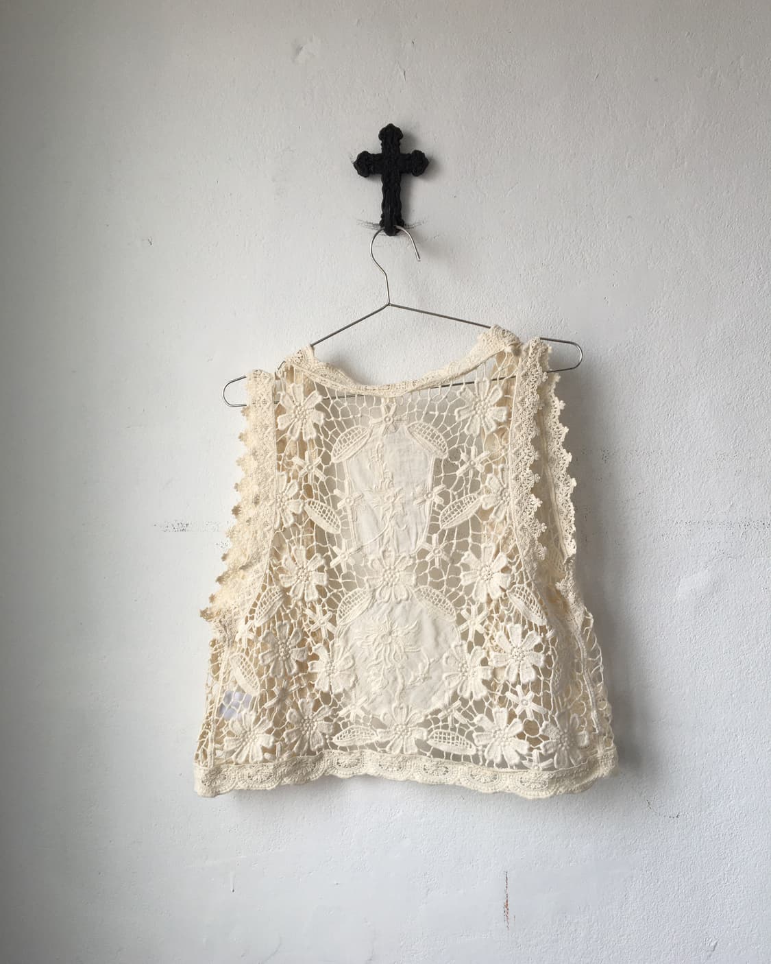 Crochet open vest 상품이미지2