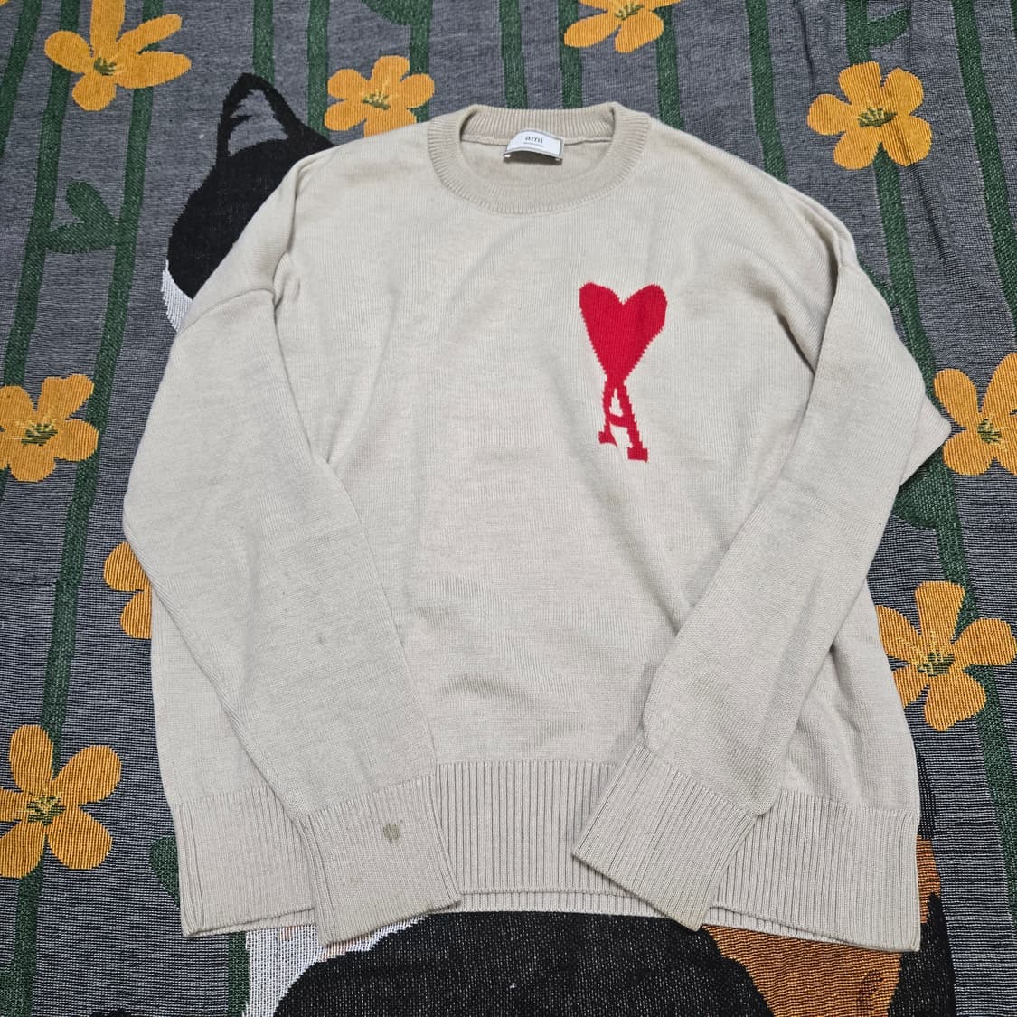 아미 빅하트로고 니트  상품이미지1