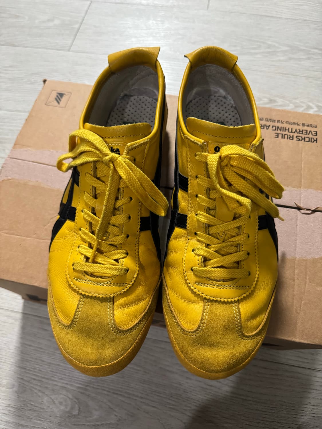 오니츠카티이거 멕시코66 옐로우 285 상품이미지6