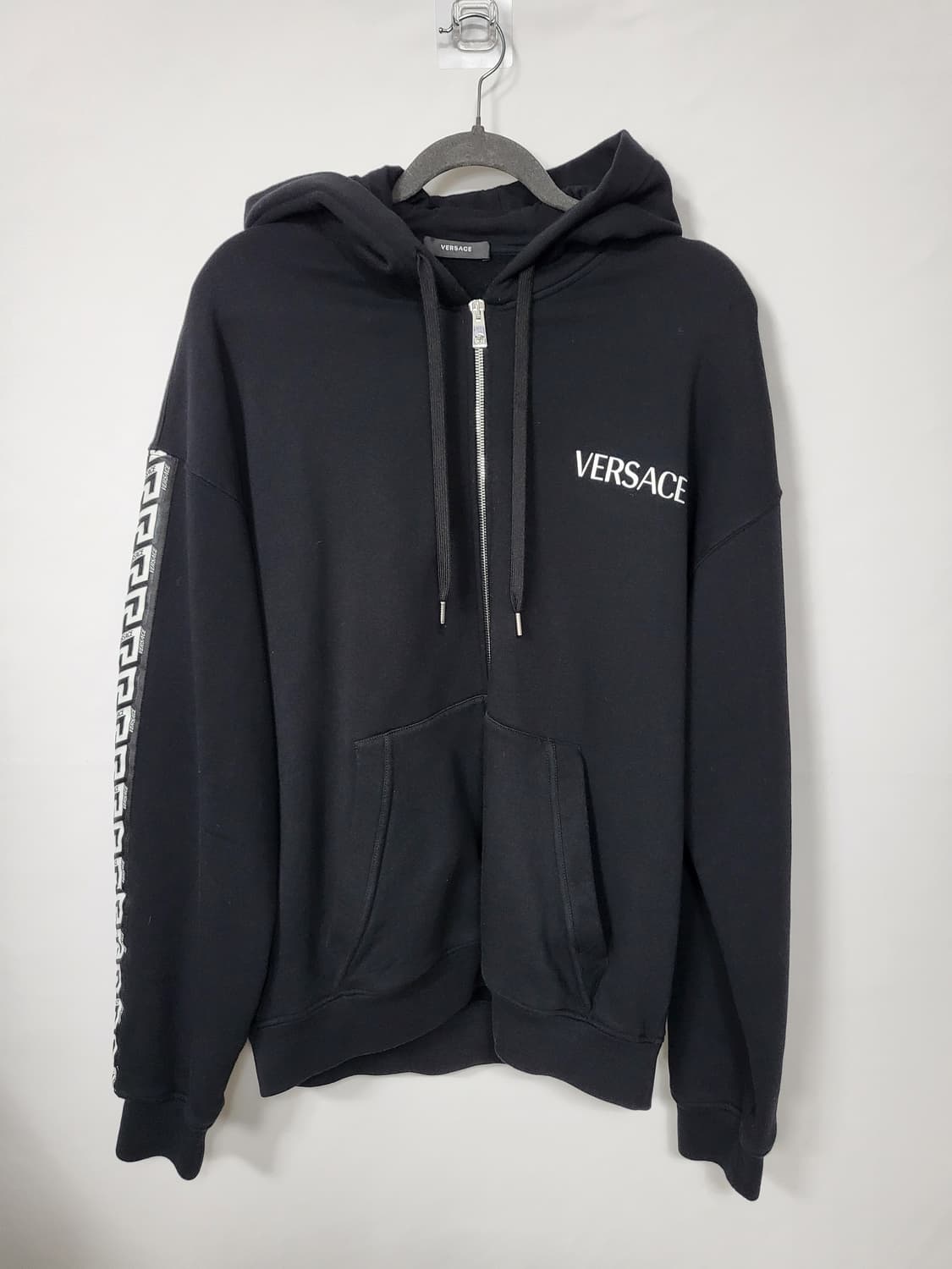 베르사체 블랙 메두사 로고 후드집업 XL 새제품급 상품이미지2