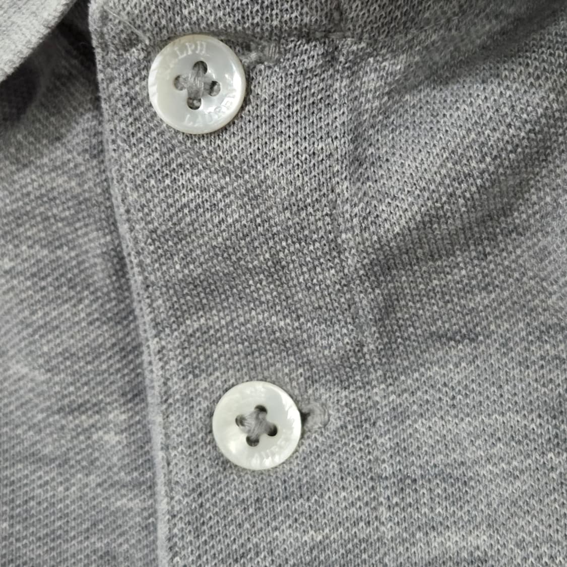 폴로랄프로렌 메쉬 카라 반팔티 그레이 M 상품이미지7