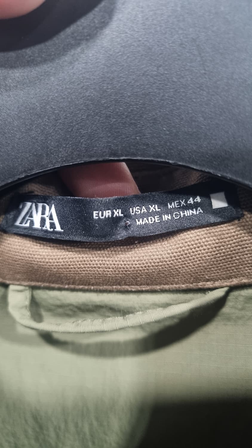 ZARA MAN 가을 남성용 바람막이자켓 110~115 상태최상급 상품이미지3