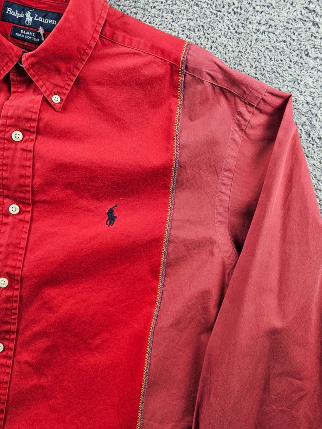 폴로랄프로렌 레이어 컷 언밸런스 커스텀 셔츠 ( M ) / 10984 상품이미지7