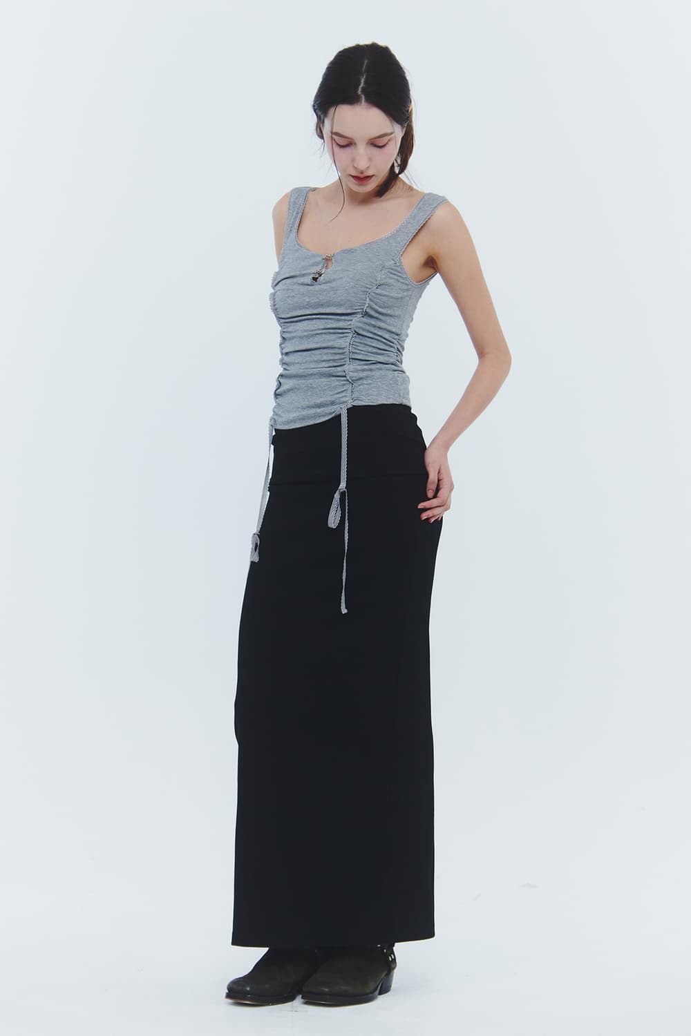페인오어플레저 DAFFODIL TOP grey 상품이미지4