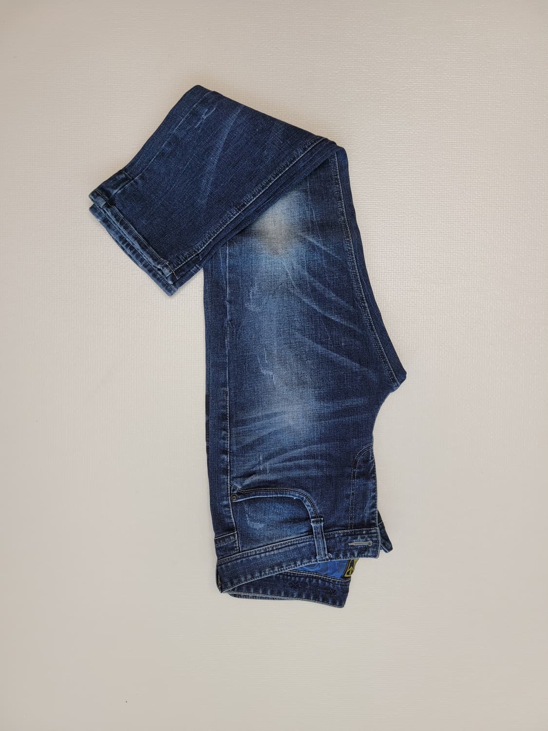 콕스 COAX 남자 워싱 청바지 32 다크블루 상품이미지2