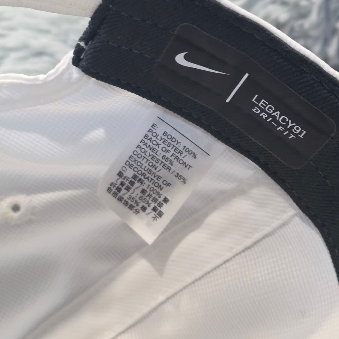 L3-6:나이키 레거시91 드라이핏 화이트(56-60) 상품이미지7