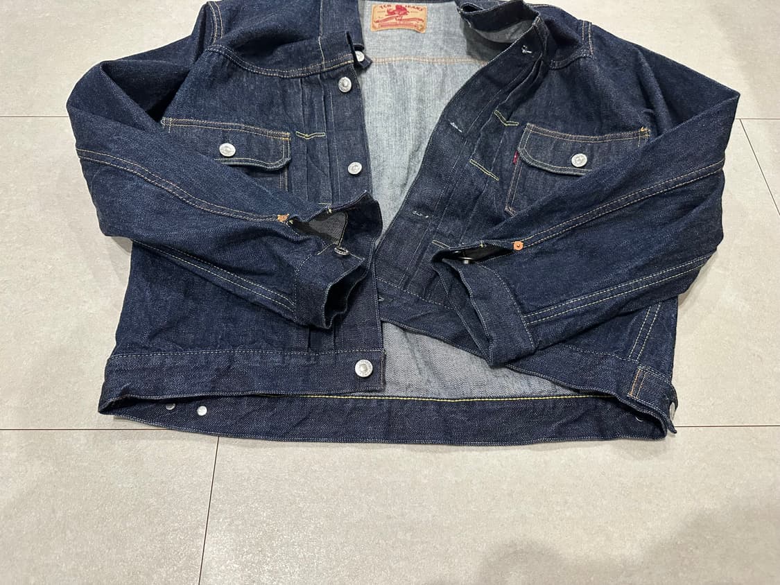 [48] Tcb Jeans 50‘s 원워시 2세대 데님자켓 상품이미지4